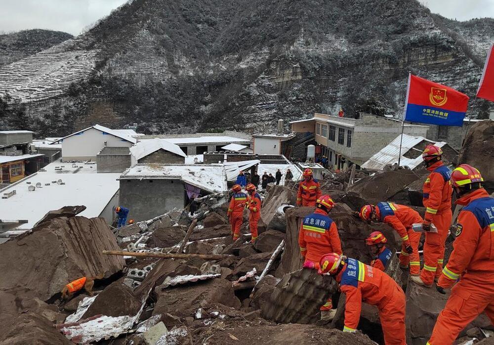 47 buried in southwest China's landslide