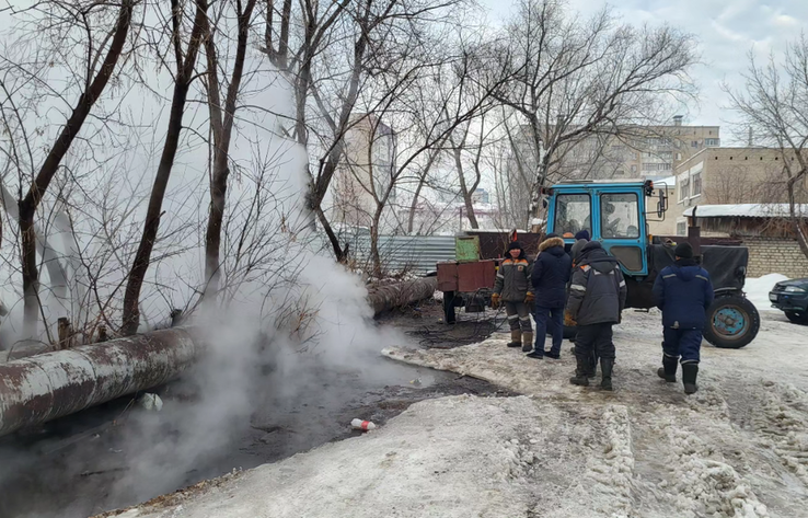 В Петропавловске десятки домов остались без тепла из-за коммунальной аварии 
