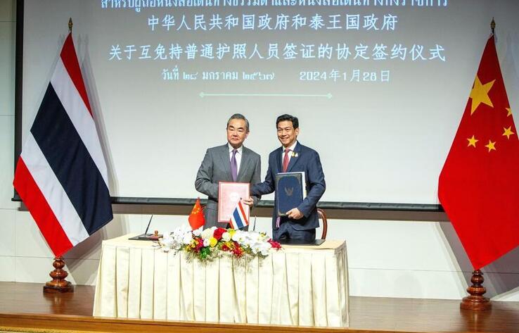 China, Thailand to enter "visa-free era," says Chinese FM