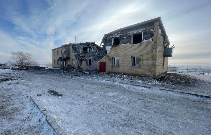 Взрыв в жилом доме Карагандинской области: объявлена ЧС местного масштаба 
