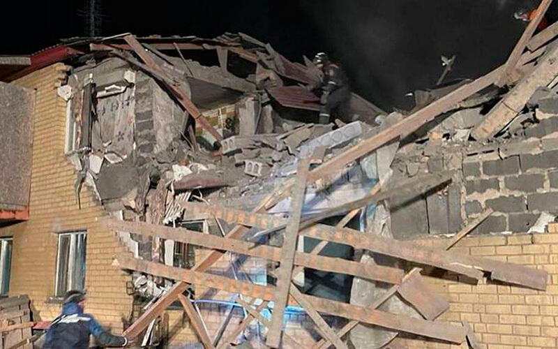 Взрыв газового баллона в Карагандинской области. Фото: gov.kz