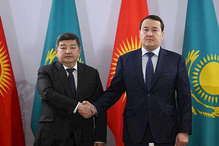 Heads of government of Kyrgyzstan and Kazakhstan discuss current issues of bilateral co-op