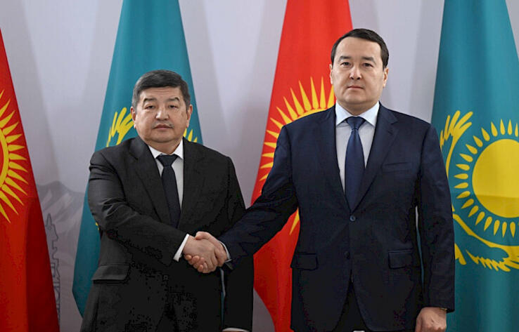 Heads of government of Kyrgyzstan and Kazakhstan discuss current issues of bilateral co-op