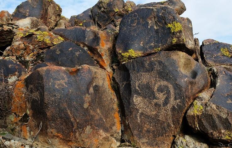 Уникальные петроглифы уничтожаются из-за промышленных взрывов близ Талдыкоргана