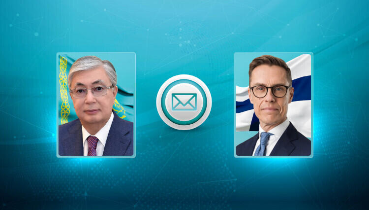 Kassym-Jomart Tokayev congratulates Alexander Stubb on his election as President of Finland