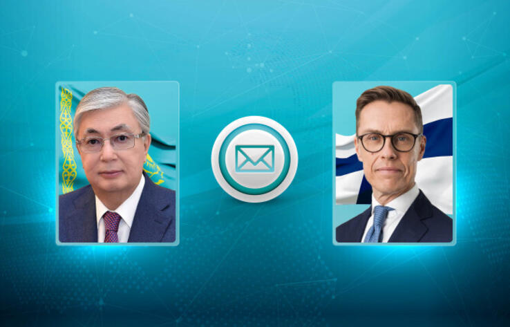 Kassym-Jomart Tokayev congratulates Alexander Stubb on his election as President of Finland
