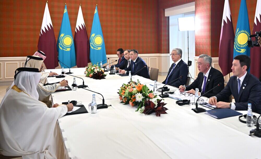 Токаев призвал компании Катара к сотрудничеству
