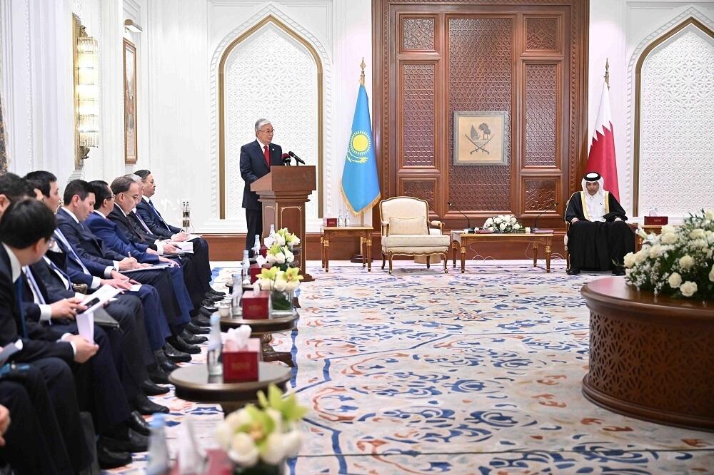 Президент Казахстана стал первым иностранным лидером, выступившим перед консультативным советом Катара