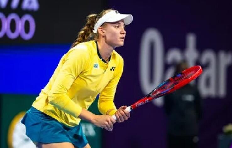 Елена Рыбакина Доха турнирінің ширек финалына өтті