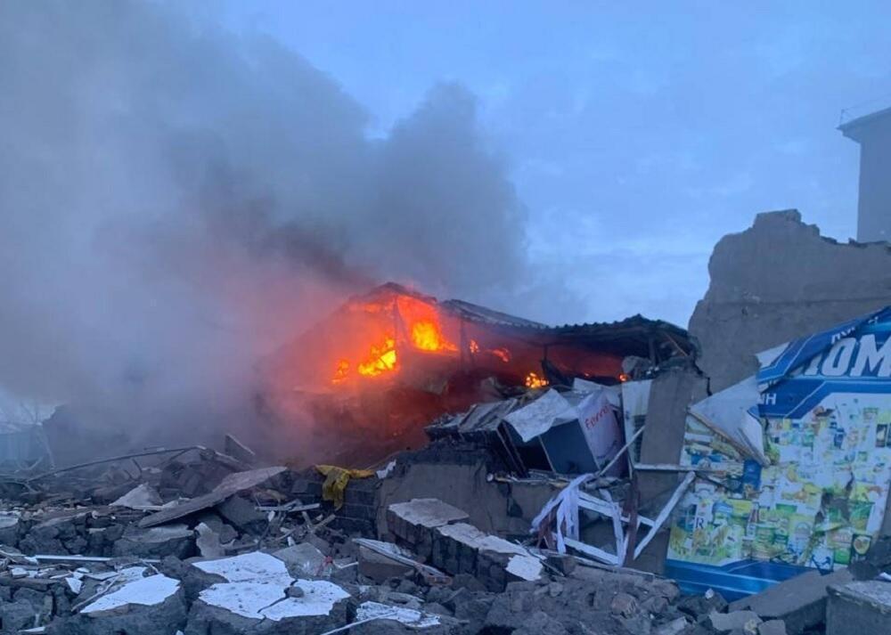 Gas cylinder explosion kills woman in Temirtau