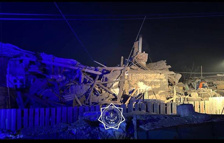 В Караганде произошел взрыв в жилом доме