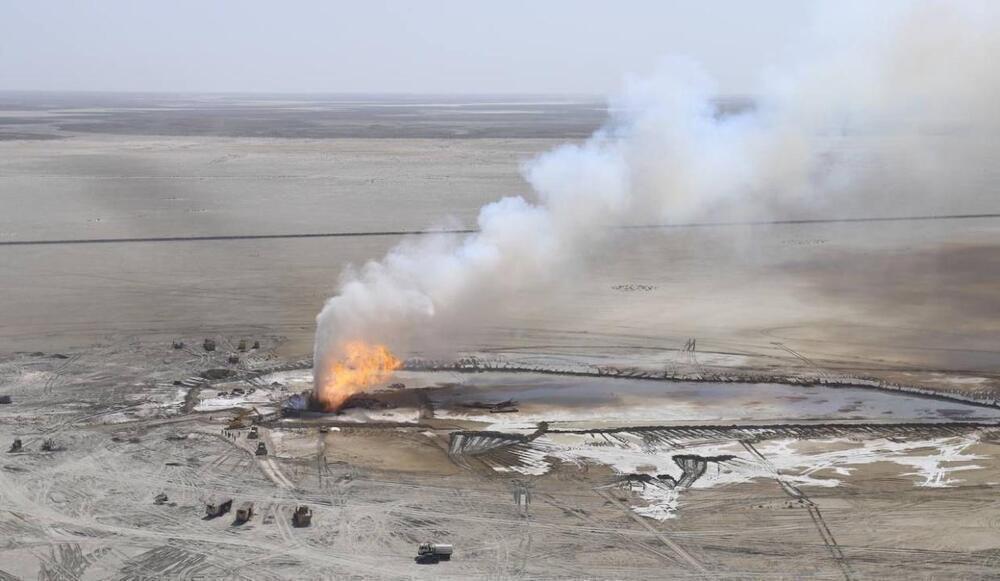 Крупнейшая утечка метана на Каратуруне: добывающую компанию ждет многомиллионный штраф