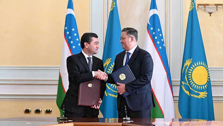 Uzbekistan and Kazakhstan intend to increase trade turnover to $10 bln