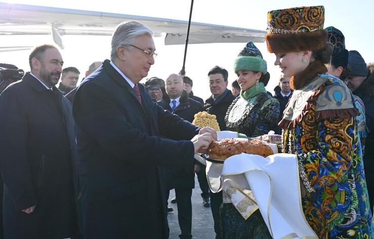 Президент Казахстана прибыл с рабочим визитом в Казань 