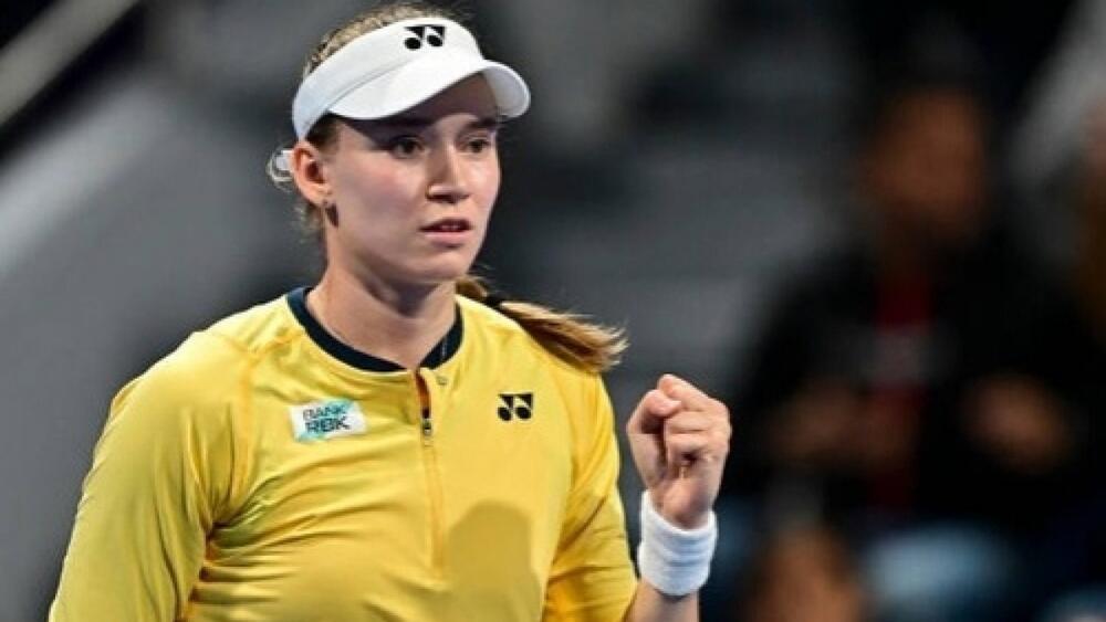 Kazakhstan’s Rybakina advances at WTA 1000 Dubai Duty Free Tennis Championships