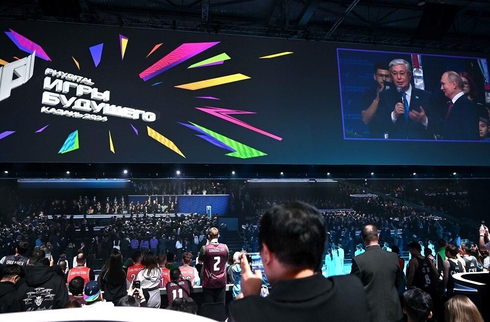 Президент Казахстана посетил церемонию открытия "Игр будущего"