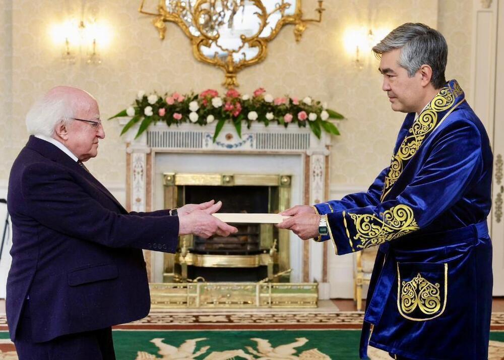 Ambassador of Kazakhstan Presented Credentials to President of Ireland