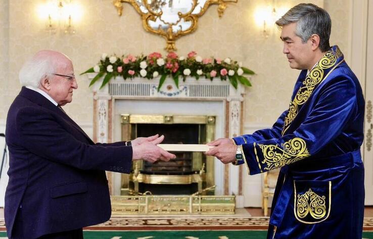 Ambassador of Kazakhstan Presented Credentials to President of Ireland