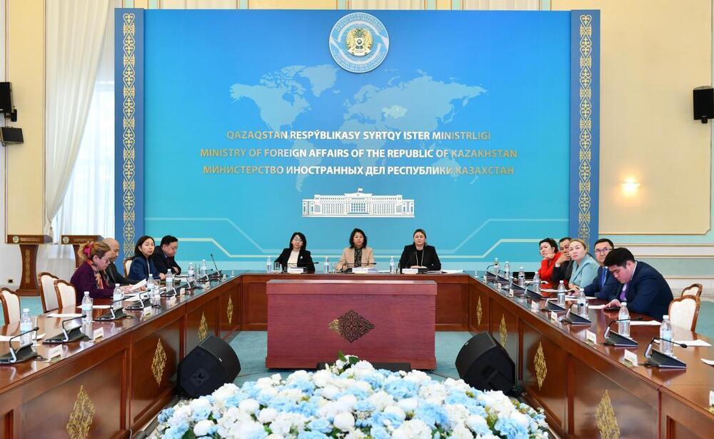 Issues of Access to Justice and Approaches to Further Development of Civil Society were Discussed at Kazakh Foreign Ministry