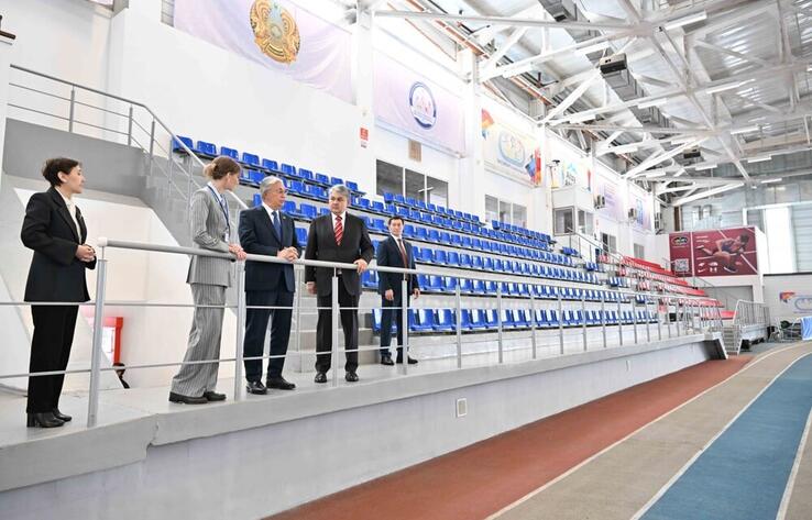 Олимпийская чемпионка рассказала Токаеву о легкоатлетическом центре в Усть-Каменогорске
