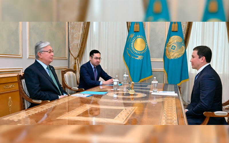 Tokayev meets with NOC President Gennady Golovkin