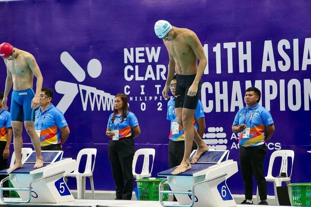 Kazakhstan's national swimming team wins 20 gold medals at the Asian Championships