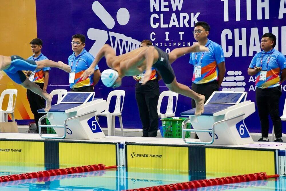 Kazakhstan's national swimming team wins 20 gold medals at the Asian Championships. Images | Instagram/qaz_olympics