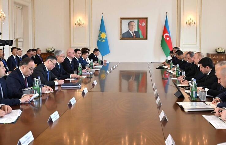 Товарооборот между Казахстаном и Азербайджаном c 2020 года увеличился в 5 раз - Токаев