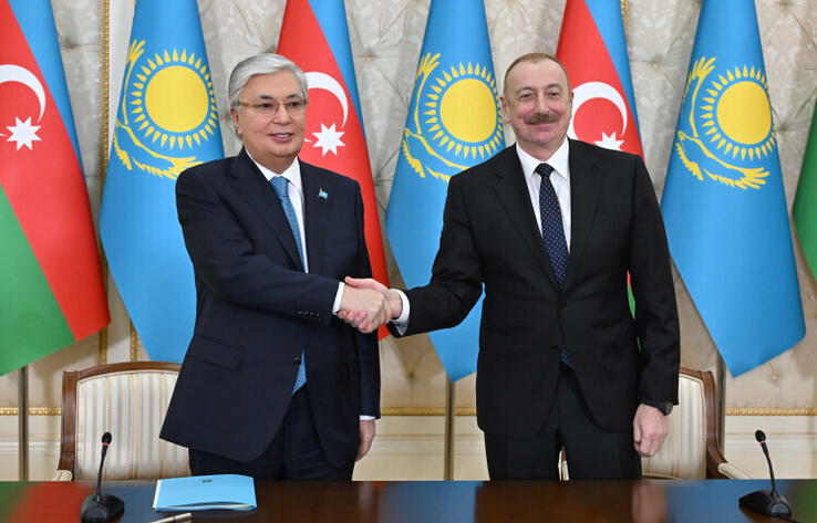 По итогам визита Токаева в Баку подписан ряд документов 