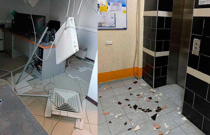 В Алматы произошло землетрясение силой пять баллов
