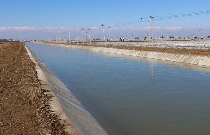 Түркістан облысындағы су құрылыстарын реконструкциялау қарқынды жүргізілуде 