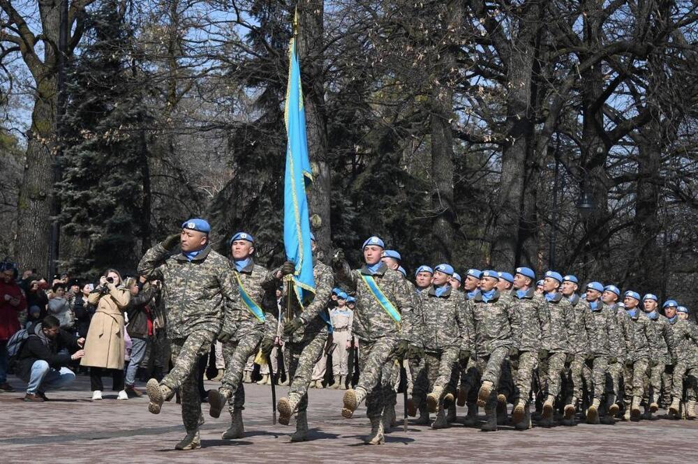 Kazakhstani peacekeepers ready to leave for Golan Heights