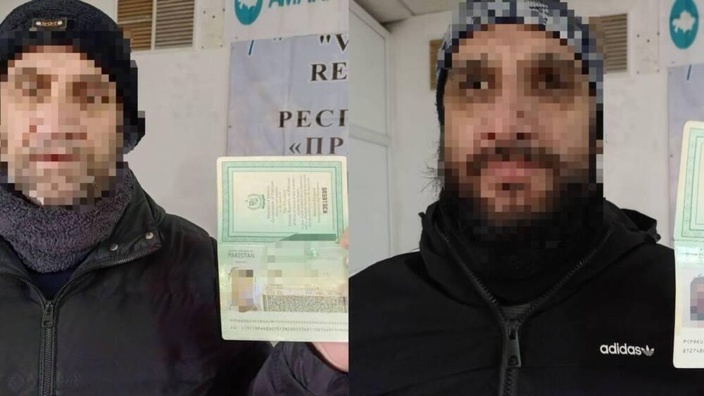 Көкшетау станциясында көші қон заңнамасын бұзған Пәкістанның бес азаматы анықталды

