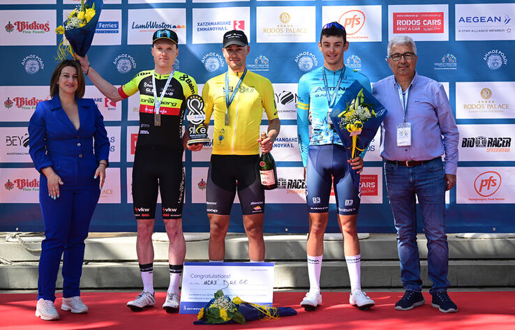 Tour of Rhodes. Alessandro Romele takes the final stage, second in the GC 