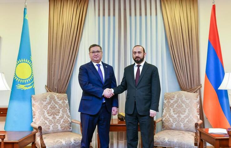 Minister of Foreign Affairs of Kazakhstan Paid a Working Visit to Armenia