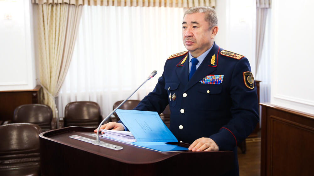 Генпрокуратура: экс-глава МВД Тургумбаев допрошен по делу о январских событиях