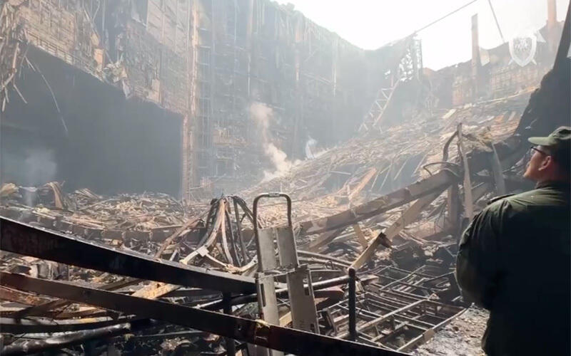 Теракт в российском "Крокус Сити Холле". Фото: СК РФ