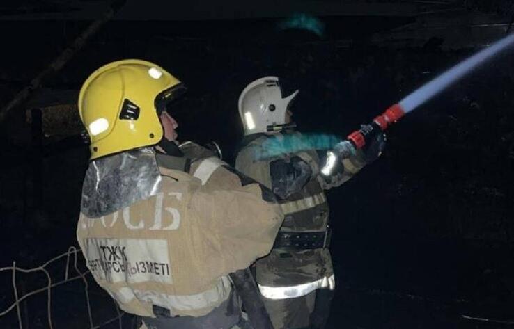 Жамбыл облысында болған өрт салдарынан 48 бас мал қырылып қалды 