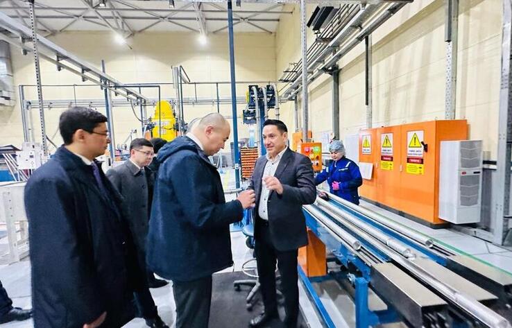 Kanat Sharlapaev became acquainted with the "QazAlPack" LLP project on the territory of the "Ontustіk" Special Economic Zone