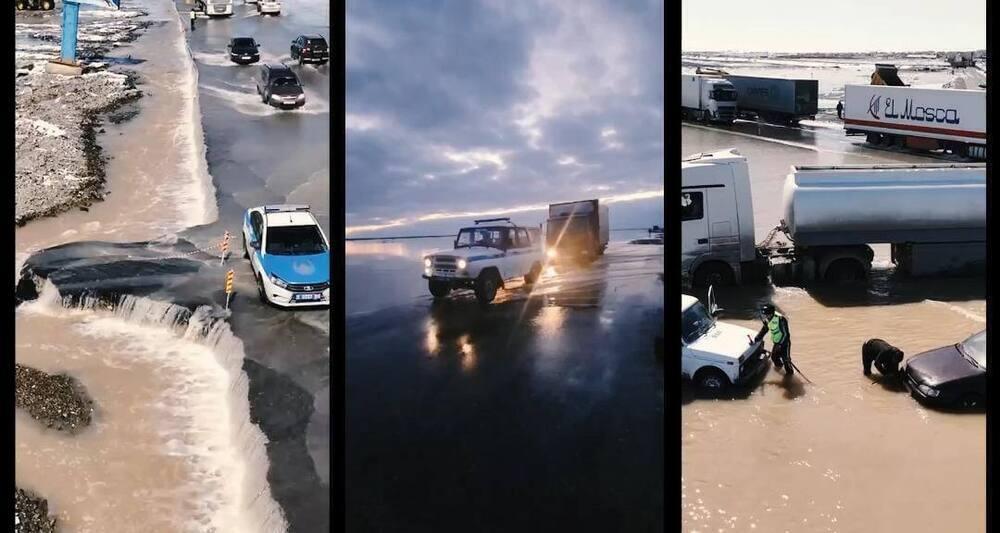 Қазақстандағы су тасқыны: полицейлер қазақстандықтарға үндеу жолдады 