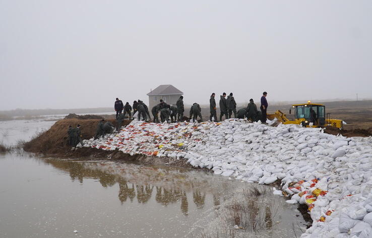 Паводки в Казахстане: ситуация в Акмолинской области стабильно сложная