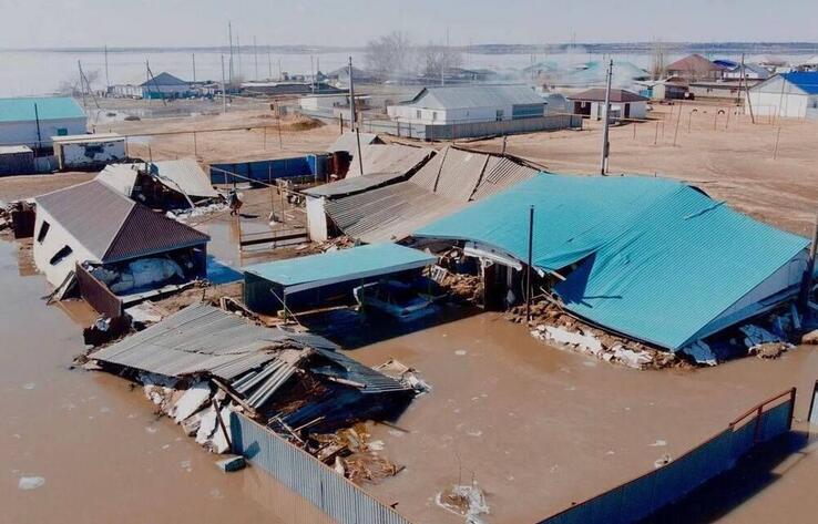 Наводнений такого масштаба в прошлом не было - президент Казахстана о паводках 
