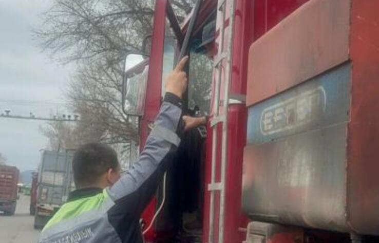 Алматыда автокөліктерден шығатын улы газ бен түтінін тексеру бойынша рейд жүргізілуде