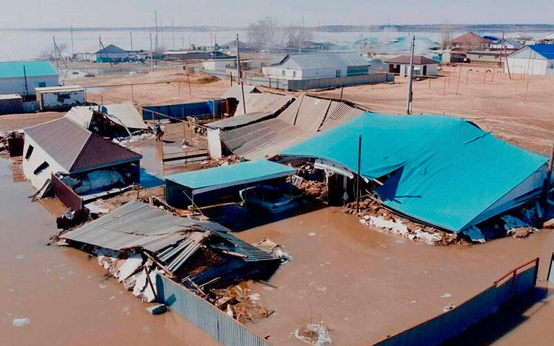 Паводковая катастрофа: В Казахстане такое впервые за 30 лет . Фото: МЧС РК