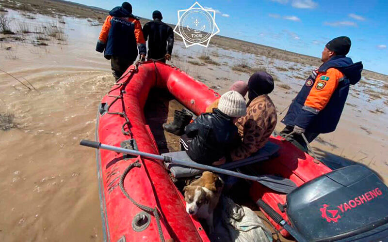 Су тасқыны апаты: Қазақстанда бұл 30 жылда алғаш рет болып отыр. Сурет: ҚР ТЖМ