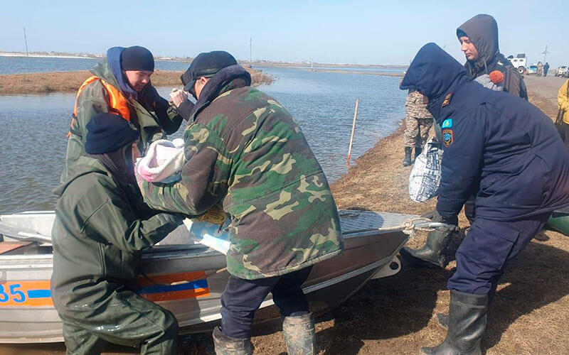 Су тасқыны апаты: Қазақстанда бұл 30 жылда алғаш рет болып отыр. Сурет: ҚР ТЖМ