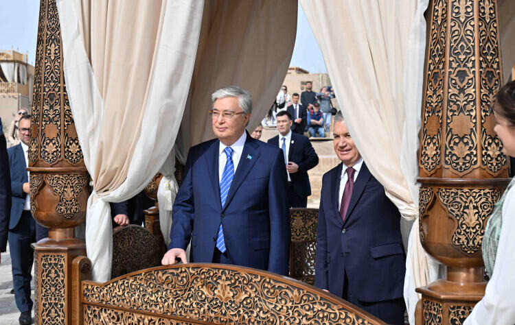 President Tokayev visits historic sites of Khiva