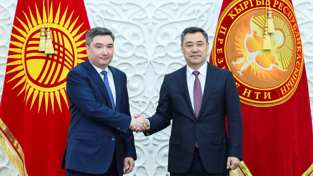 Olzhas Bektenov pays working visit to Bishkek