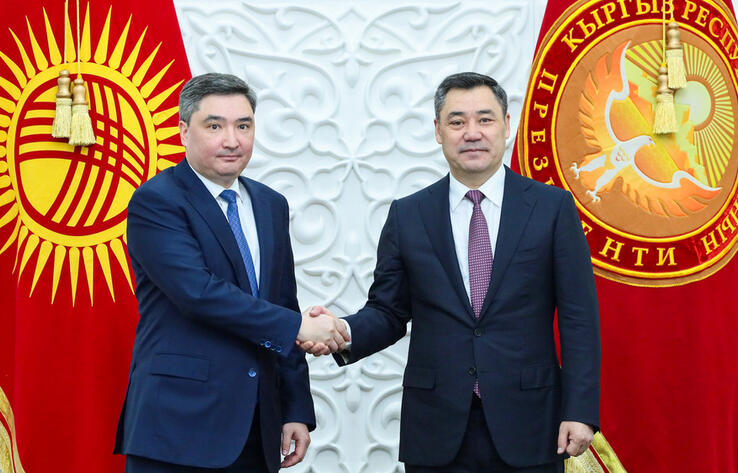 Olzhas Bektenov pays working visit to Bishkek