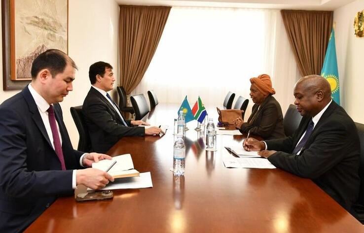Strengthening Cooperation between Kazakhstan and South Africa Discussed at MFA